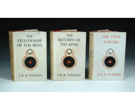 TOLKIEN (J. R. R.), The Lord of the Rings trilogy, London 1955, with dust jackets, to include 'The Fellowship of the Ring' 4t