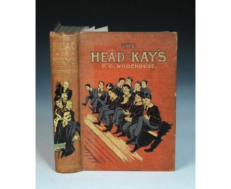 WODEHOUSE (P.G.), The Head of Kay's, first edition, A & C Black 1905, 8 plates by T.M.R. Whitwell (two or three loose), one w