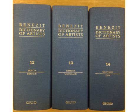 BENEZIT (E.), Dictionary of Artists, 14 volumes, Paris 2006, first English edition, original bindings with dustjackets, unuse