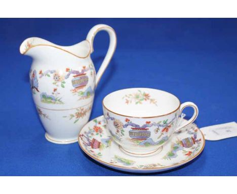 ROYAL WORCESTER TWELVE PIECE TEA SET
with cream and sugar