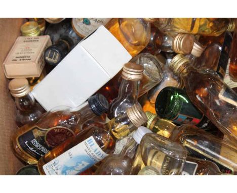 LOT OF SCOTCH WHISKY MINIATURES
Approximately 60 items, including Bladnoch 22 Bicentenary, Glenrothes 8 and Johnnie Walker Bl