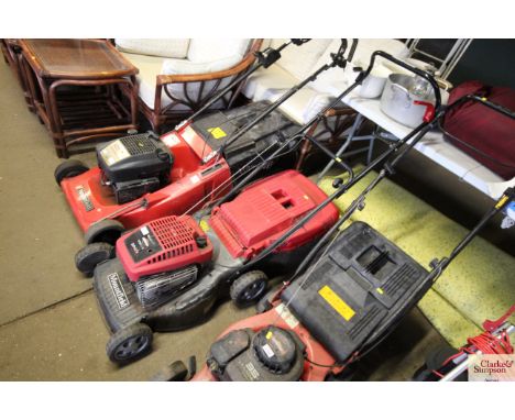 A Mountfield SP470 rotary lawn mower with Briggs and Stratton engine 