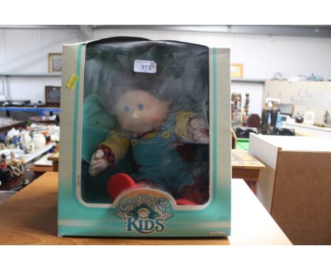 A boxed Cabbage Patch Kids doll
