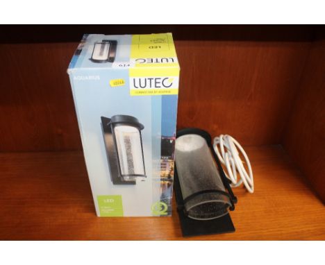 A Lutec LED light fitting