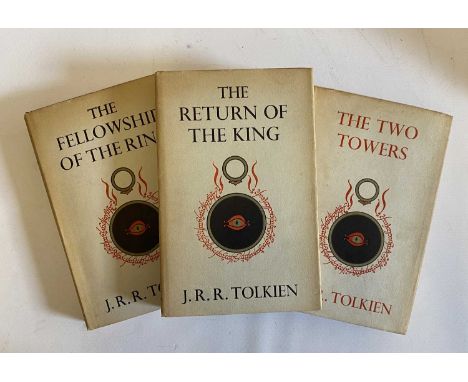 THE LORD OF THE RINGS, J R R TOLKIEN: Fellowship, 14th, 1965; Two Towers 11th, 1965; Return of the King, 11th, 1965. All thre