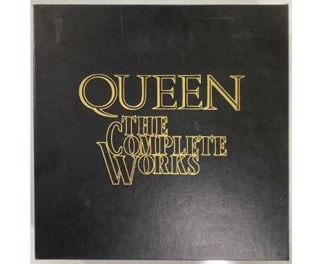 QUEEN - THE COMPLETE WORKS LIMITED EDITION LP BOX SET (NO: 003781 - QB1). The fantastic 1985 14 x LP box set from Queen. The 