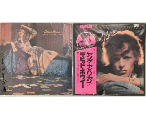 DAVID BOWIE - LP RARITIES. A superb pack of 2 LP rarities by David Bowie. Titles include Young Americans (RVP-6131, 1976 Japa