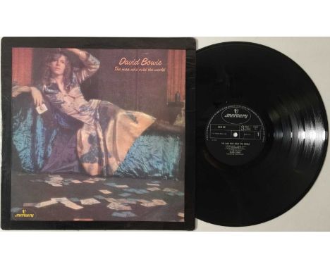 DAVID BOWIE - THE MAN WHO SOLD THE WORLD LP - ORIGINAL UK 'DRESS SLEEVE' 'TONNY' MISPRINT - MERCURY 6338 041). Key addition t