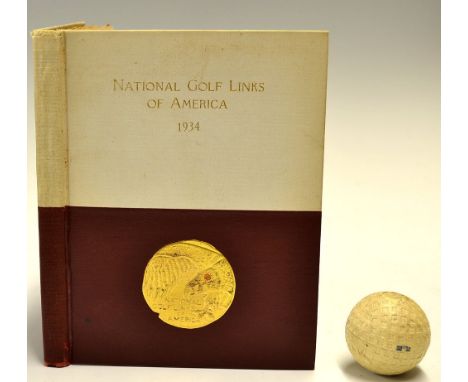 National Golf Links of America Members Handbook - "National Golf Links of America 1934-Shinnecock Hills, Long Island" publish