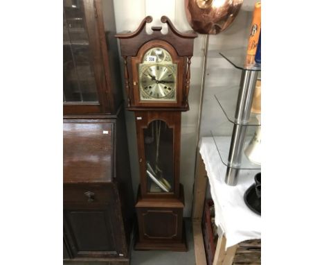 A modern short longcase clock