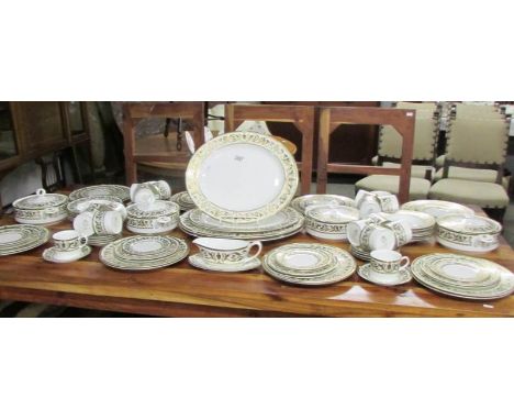 A superb Royal Worcester Windsor pattern dinner set comprising of approximately 95 pieces, Marked 'Windsor' 1969 on base.