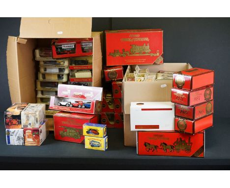 Around 95 boxed Matchbox Models of Yesteryear diecast models to include special / limited edition models, multi-model sets, F