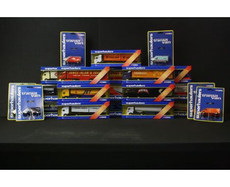 22 Boxed / carded Corgi Superhaulers diecast models to include TY86616, TY86804, TY86617, TY86620, TY86807, etc. Diecast ex, 