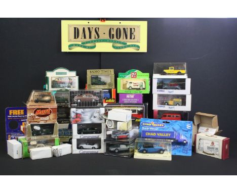 36 boxed / cased diecast models to include Corgi, Vitesse, Solido, Brumm, Elicor, Hongwell etc 