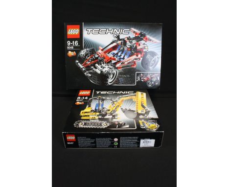 Lego - Two boxed Lego Technic sets to include 8047 Compact Excavator and 8048 Buggy, both unopened