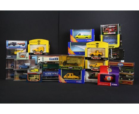 31 Boxed / cased diecast models to include Corgi, Oxford Diecast and Welly examples, featuring 3 x Oxford Diecast (76KRS003, 