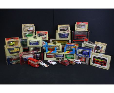 Collection of  over 40 mostly boxed diecast models, to include Matchbox, Exclusive First Editions, Lledo, Corgi etc, features