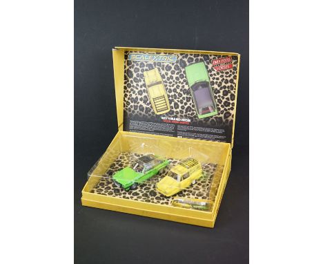 Boxed Scalextric Special Edition C4179A Only Fools and Horses Twin Pack slot car set. Models ex, box shows tearing to corners