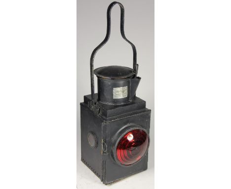 A black B.R. tail lamp, complete with burner 