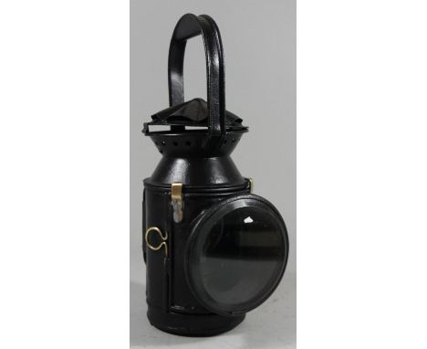 S.R. 4 aspect fogging hand lamp with burner and glasses (4) 