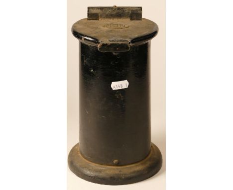 An Edundson ticket-dater with oval 'N.E.R' plaque on top.