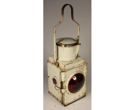 A white B.R (W) tail lamp 