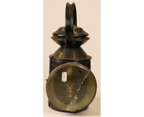 A B.R.(E) 3 aspect hand lamp with glasses and burner