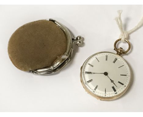 PATEK &amp; CO 18CT GOLD FOB WATCH - PRE PATEK PHILLIPPE