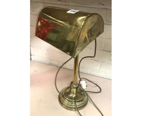 BRASS DESK LAMP