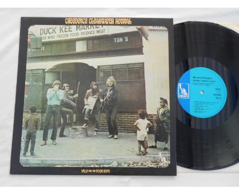 Creedence Clearwater Revival ? Willy &amp; the Poorboys UK 1st press LP LBS 83338 A-1 &amp; B-1 NM The vinyl is in near mint 