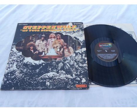 Steppenwolf ? At your birthday party 1969 US 1st press Dunhill DS 50053 A and B EX Plus Condition The vinyl is in excellent p
