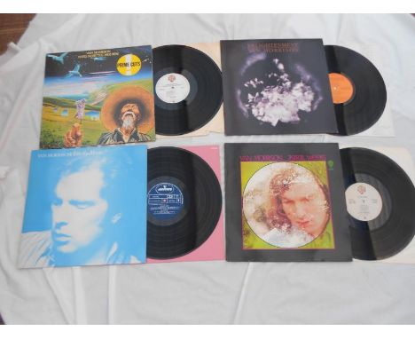 Van Morrison collection X4 Into the Music UK 1st press LP 9102 852 1Y//2 and 2Y//2 STRAWBERRY NM / NM Astral Weeks UK LP K 46