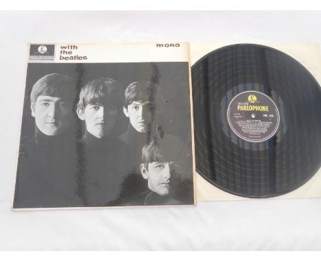 The Beatles - With the Beatles Very Rare UK 1st press PMC 1206 XEX 447-1N and XEX 448-1N N/EX This is the withdraw sleeve wit