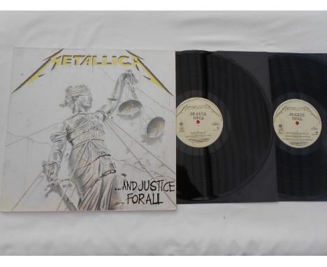Metallica ? and Justice for all UK double LP 836062 1-1Y 1-2Y 1-Y1 and 1-2Y EX+ The vinyls are in excellent plus condition an