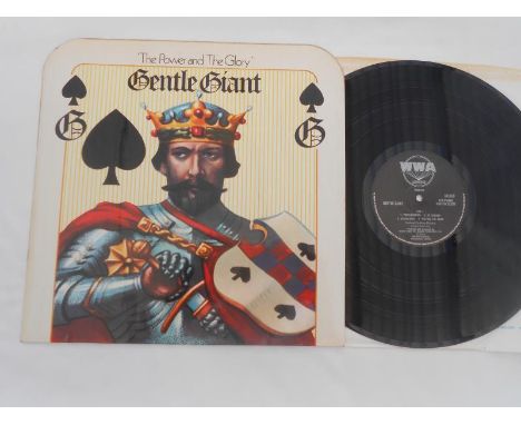 Gentle Giant ? The Power and the Glory UK 1st press LP WW10 A//3 and 2//2 EX+ The vinyl Is in excellent plus condition with a