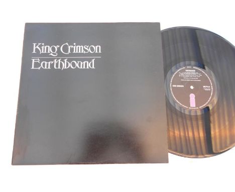 King Crimson ? Earthbound UK LP 1st press Help 6 A-1U and B-1U EX+ The vinyl is in excellent plus condition with a high gloss