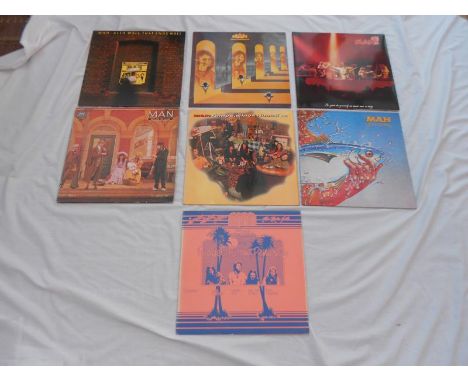Man Collection of 7 X Mostly UK issues. All 1st presses Amazing condition Be Good to yourself at least once a day Italy 1st p