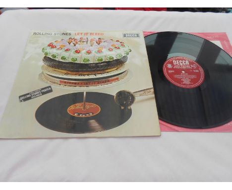 Rolling Stones - Let It Bleed UK 1st press LK 5025 XARL 9363  P-1A and XARL 9364 P-1A VG+ The vinyl is in very good plus cond