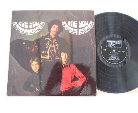 Jimi Hendrix ? Are you experienced 1967 UK 1st press LP 612001 A-1 and B-1 VG+ The vinyl is in very good plus condition and h