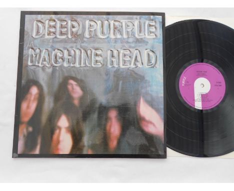 Deep Purple ? Machine Head UK LP record TPSA 7504 A-1U and B-3 EX+ The vinyl is in excellent plus condition and has a high gl