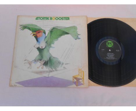 Atomic Rooster - Atomic Rooster Rare UK LP 1st press Large B&amp;C Logo CAS 1010 A-2 and B-2 EX The vinyl is in excellent con