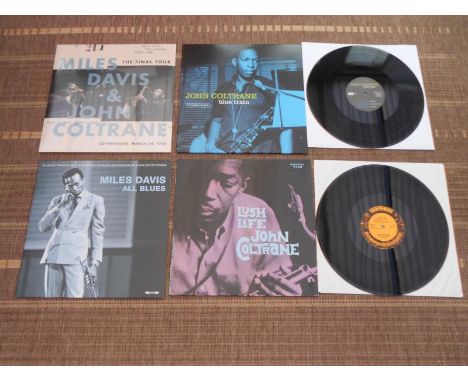 Miles Davis and John Coltrane LP?s X 4 With 3 being Unofficial releases which are mint condition and have never been played. 