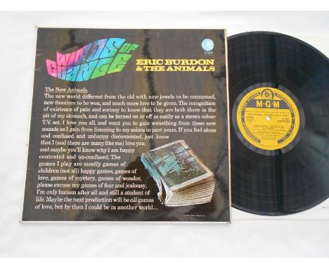 Eric Burdon - Winds of Change UK 1st press LP MGM-CS-8052 MGS 1050-1 &amp; 1051-1 M/NM The 1967 vinyl is in mint to near mint