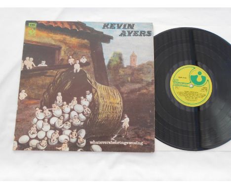 Kevin Ayers ? Whatevershebringswesing  UK LP SHVL 800 A-1 and B-1 VG The vinyl is in very good condition and has a nice sheen