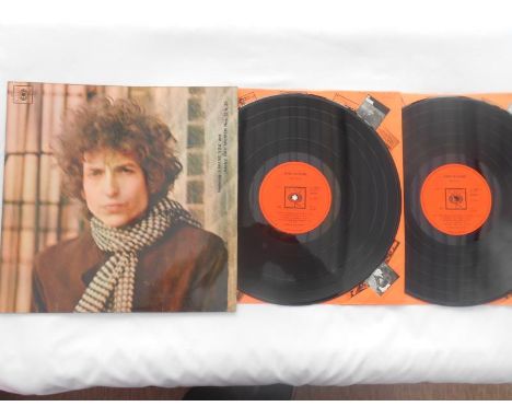 Bob Dylan - Blonde On Blonde UK Double LP record CBS DDP 66012  A-1 B-1 C-1 D-1 VG+ The vinyls are VG+ and have a high glossy