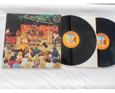 Guru Guru ? Live German double LP record 0080.018-2 S-1 S-2 S-3 and S-4 NM Both vinyls are in near mint condition with a very