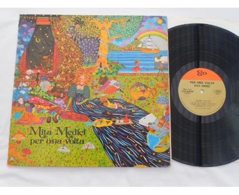 Mita Medici ? Per Una Volta Italy 1974 1st press record LP CGD 69098 EX The vinyl is in excellent condition and has retained 