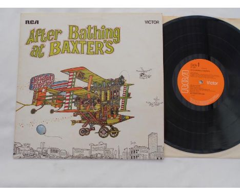 Jefferson Airplane ? After bathing at Baxter?s UK 1st press LP SF 7926 1E and 2E NM The vinyl is in near mint condition with 