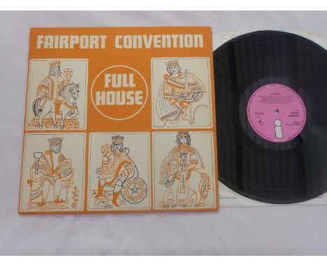Fairport Convention - Full House UK 1st press Textured sleeve ILPS 9130 A-3-1-1 and B-3-1-1 Ex The vinyl is in excellent cond