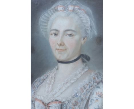 Late 18th century French School, pastel, Portrait of a lady, 40 x 29cm